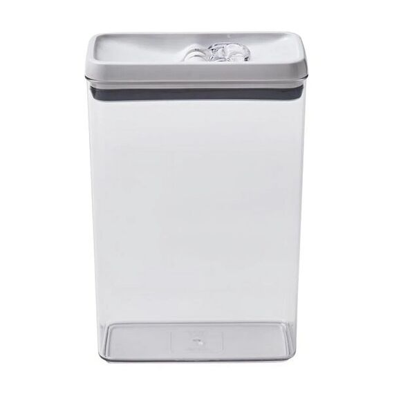 Better Homes & Gardens Flip-Tite Clear Container Set 9.9 Cup 2pc White Lids Gift - Picture 7 of 8